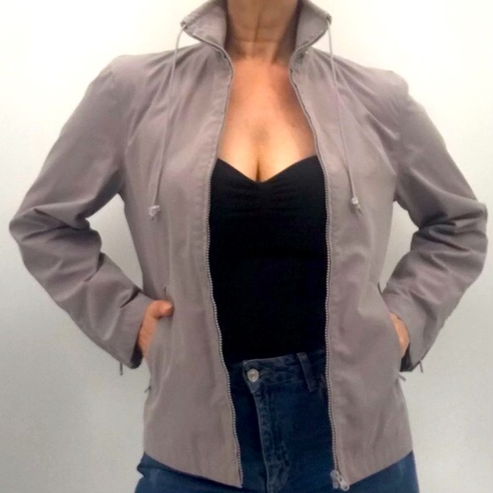 Giorgio Armani Vintage 90’s Lightweight Technical Athleisure Windbreaker Jacket